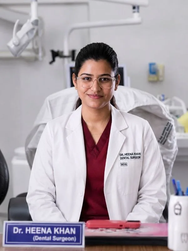 Dr Heena Khan BDS portrait
